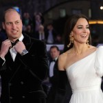 Catherine, Princess of Wales and Prince William, Prince of Wales, attend the EE BAFTA Film Awards 2023 at The Royal Festival Hall on February 19, 2023 in London, England. The Prince of Wales, President of the British Academy of Film and Television Arts (BAFTA), and The Princess will attend the Awards ceremony before meeting category winners and EE Rising Star Award nominees.