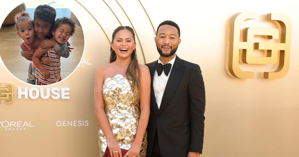 Chrissy Teigen Gets John Legend's Help About Kids on With Love, Meghan