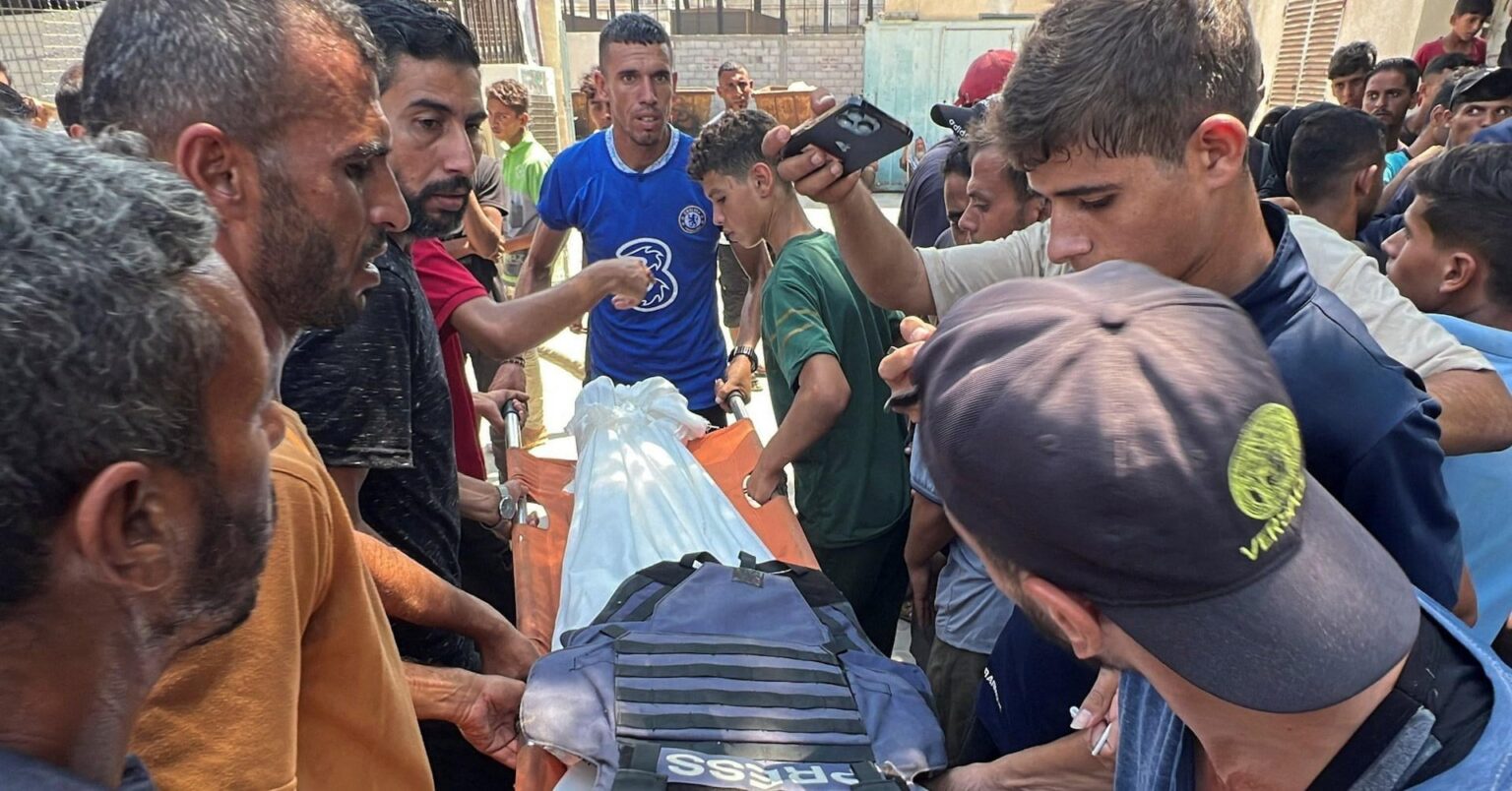 Israel kills 5 more journalists in Gaza. They worked worked for Al Jazeera, AP, and Reuters bringing the amount of killed journalists to more than 250