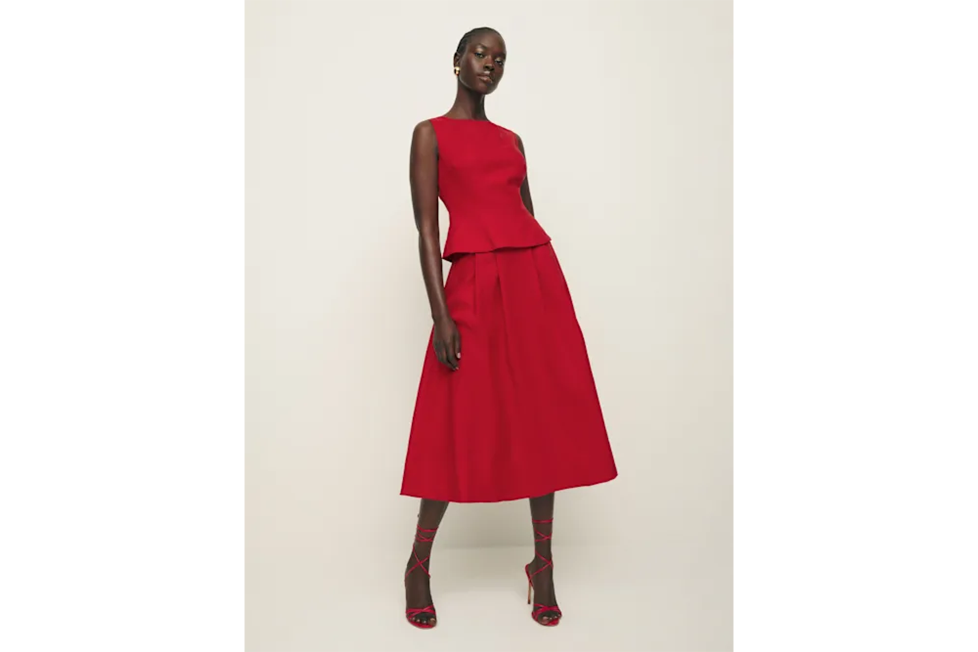 Reformation Moya Linen Two Piece