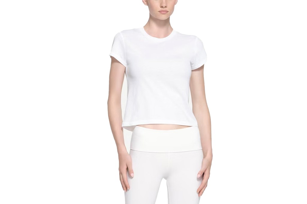 Skims Relaxed Shrunken T-Shirt
