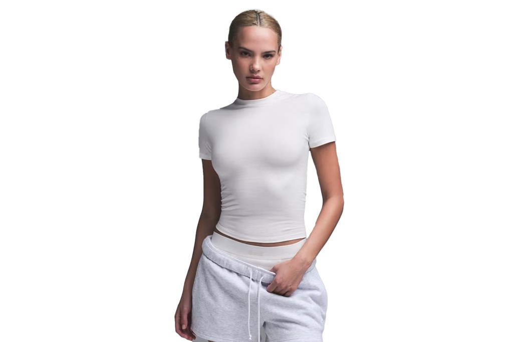 Skims Stretch Cotton Jersey T-Shirt