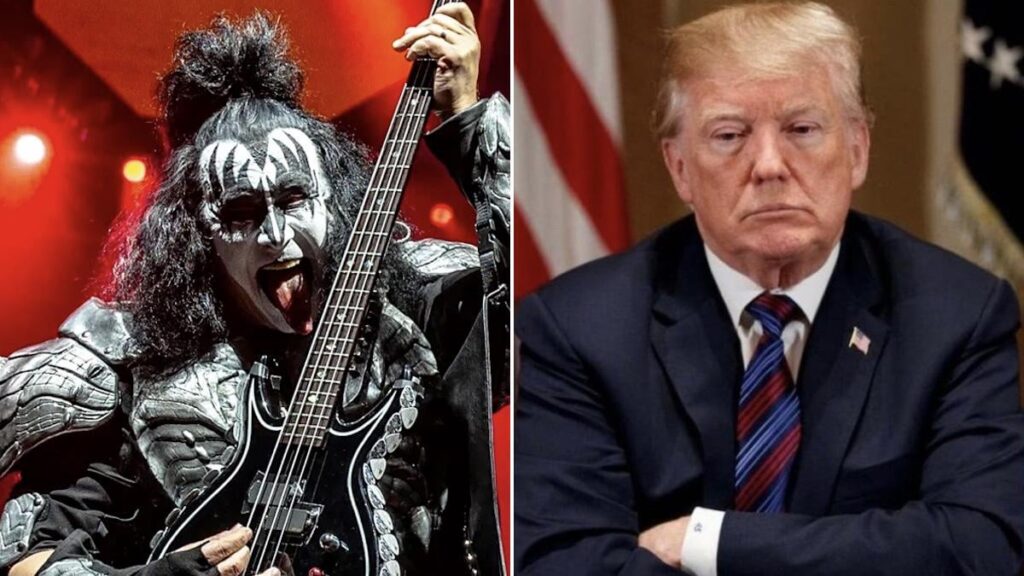 Earlier today, Donald Trump awarded KISS with a Kennedy Center Honor. It's unclear whether Trump is aware that frontman Gene Simmons previously criticized him for allowing "cockroaches to rise to the top" by normalizing racism and conspiracy theories.