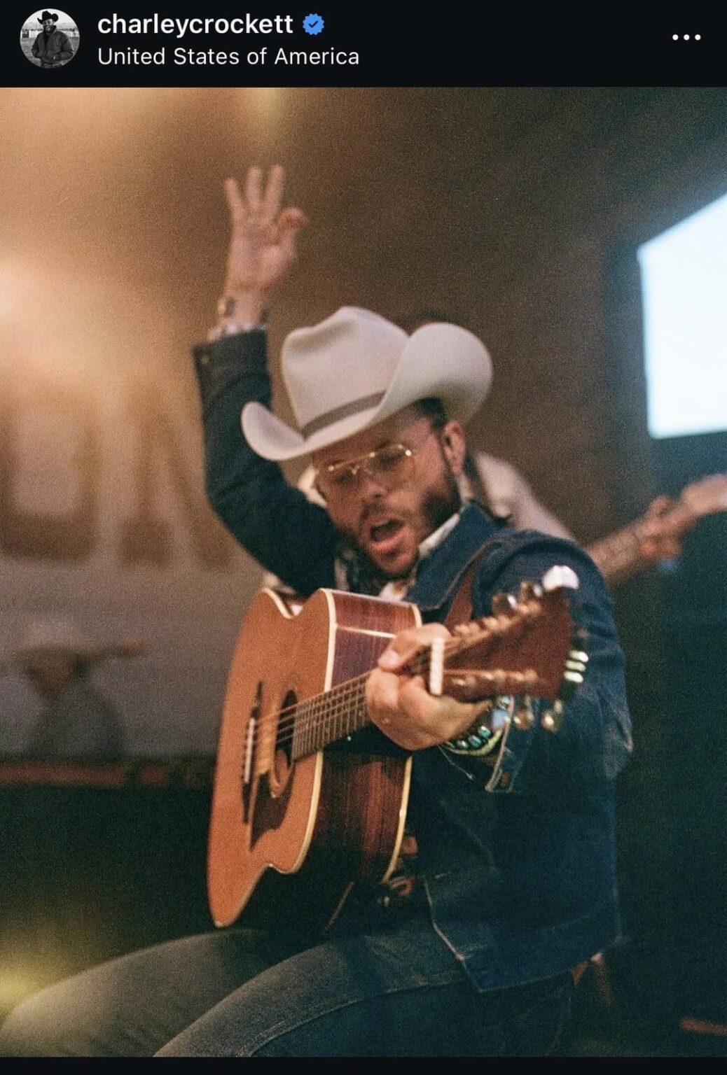 Country singer Charley Crockett comes to Beyoncé's defense after continued attacks from the "country" community