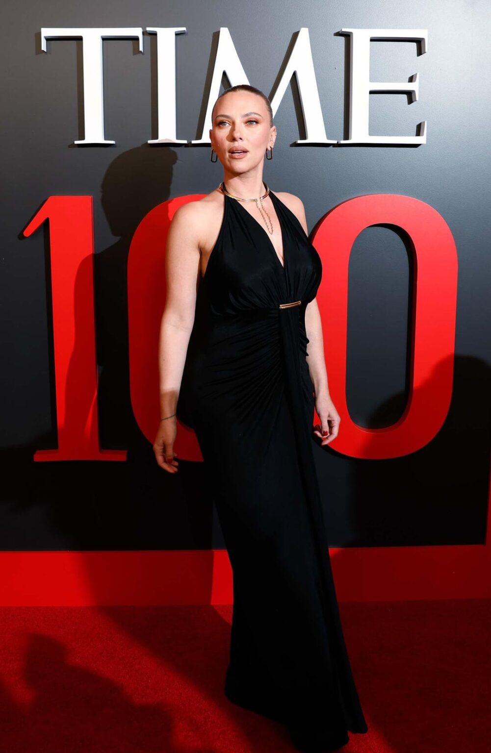 Scarlett Johansson attending the TIME 100 Gala. April 24th, 2025.