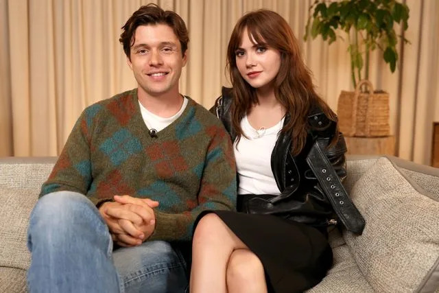 Mat Hayward/The Hollywood Reporter via Getty Nick Robinson and Emilia Jones