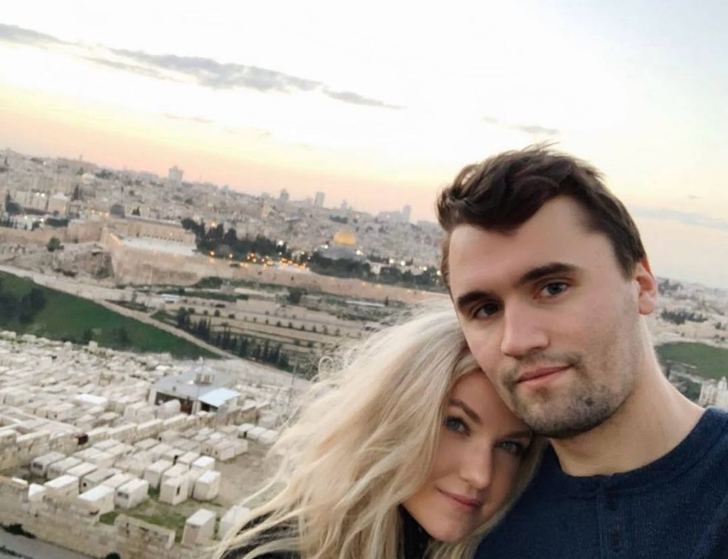 Charlie Kirk Erika Frantzve selfie