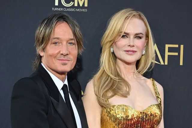 Axelle/Bauer-Griffin/FilmMagic Keith Urban and Nicole Kidman in Hollywood in April 2024