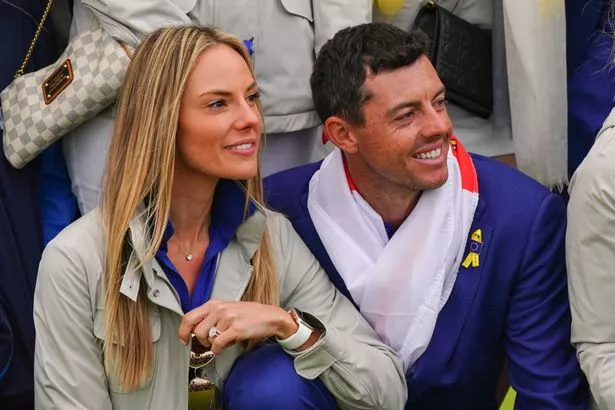 Rory McIlroy and his wife Erica Stoll