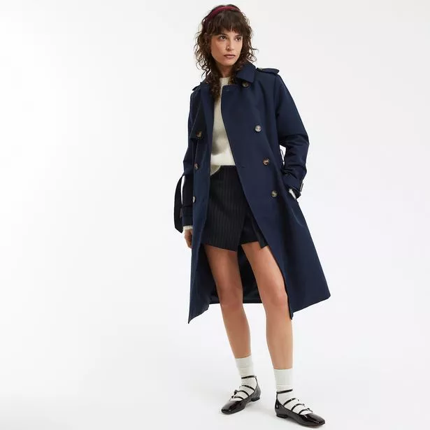 Double-Breasted Trench Coat