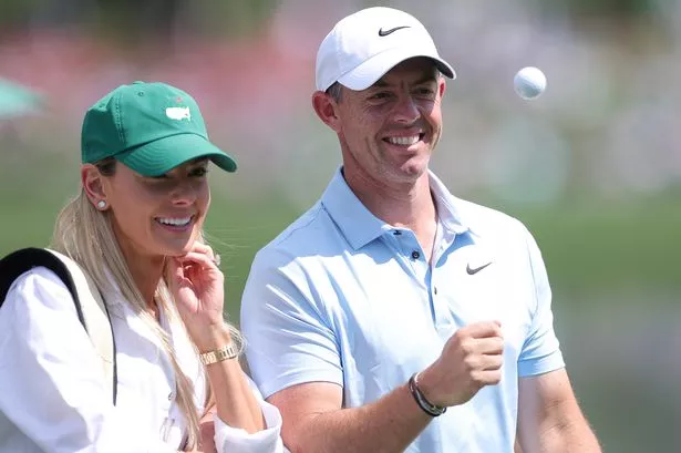 Rory McIlroy and Erica Stoll 