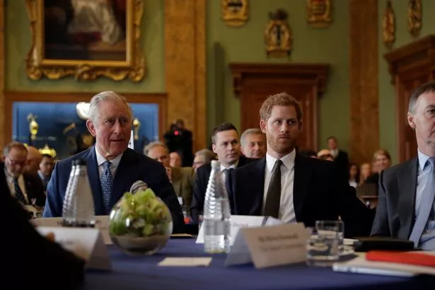 King Charles and Prince Harry