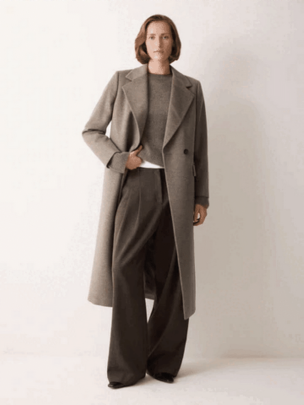 Wool Maxi City Coat
