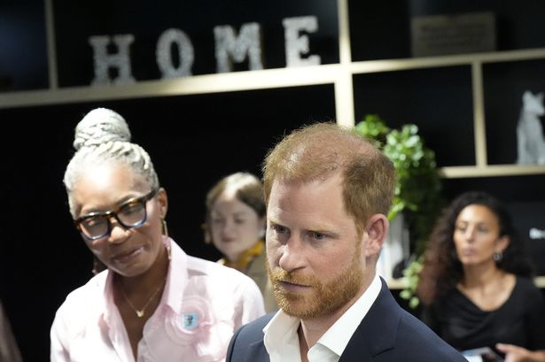 Prince Harry in London earlier on Thursday