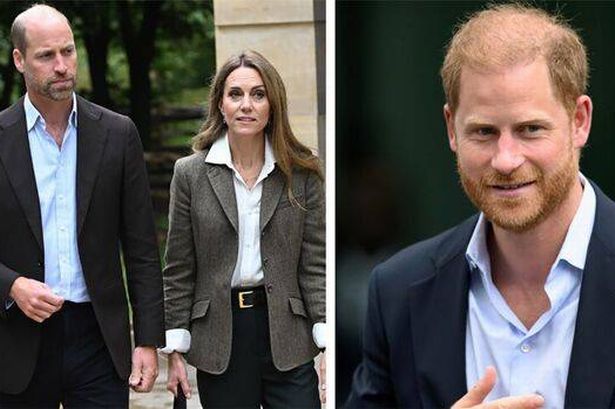 Kate and William and Harry