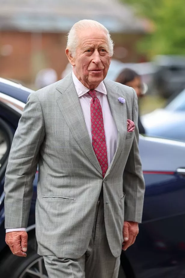 Charles on a visit to Birmingham earlier this week 