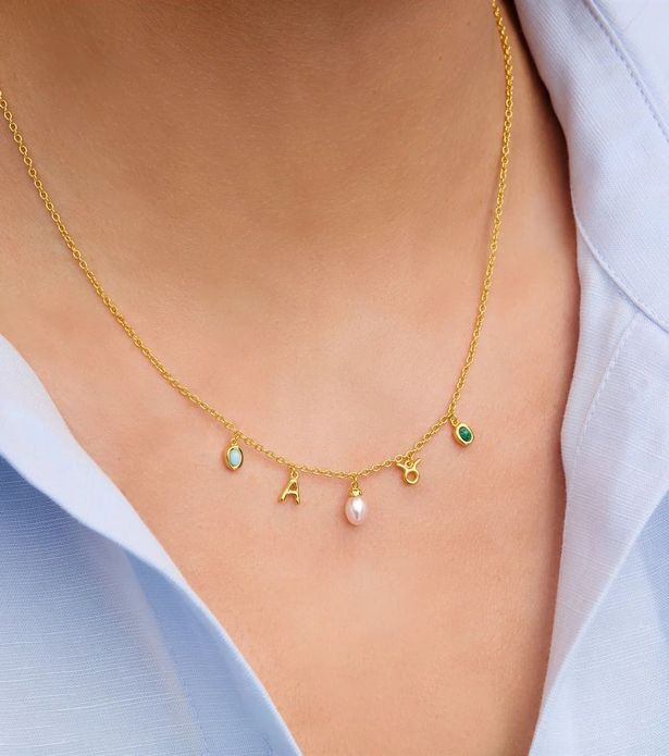 Abbott Lyon customisable charm necklace