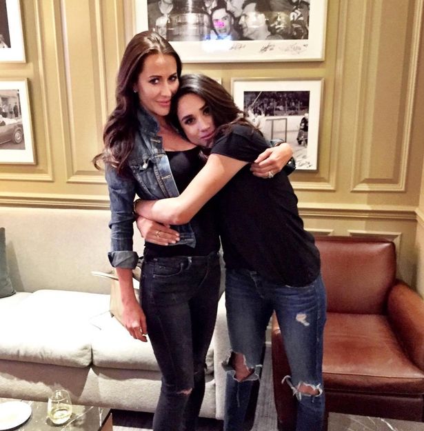 Jessica Mulroney and Meghan Markle