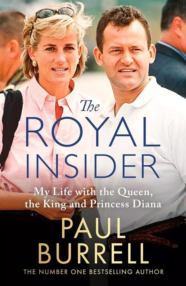 Book cover for Paul Burrell's The Royal Insider: My Life with the Queen, the King and Princess Diana