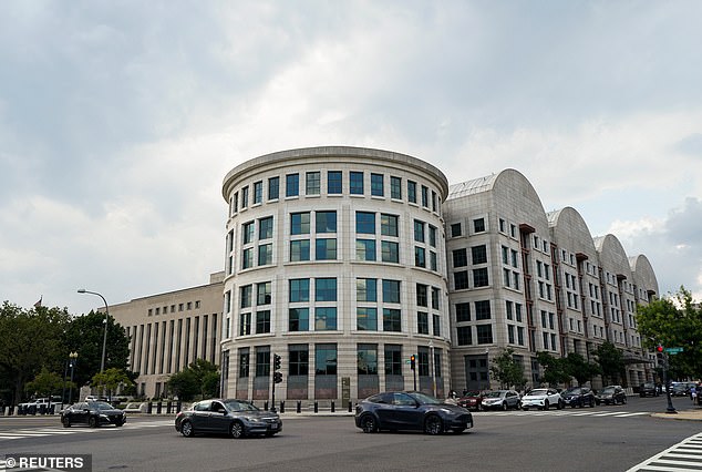 The E. Barrett Prettyman courthouse in Washington D.C. where the latest filing was made