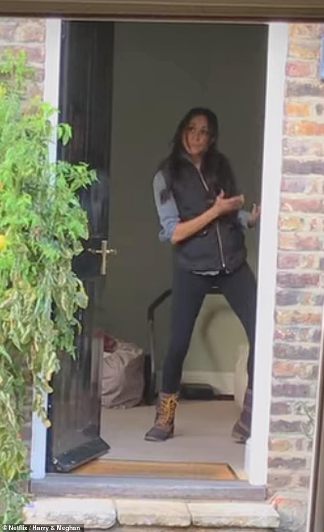 Meghan Markle inside Nottingham Cottage. The Duchess of Sussex thought she would be living inside a castle but instead took up residency in the cottage