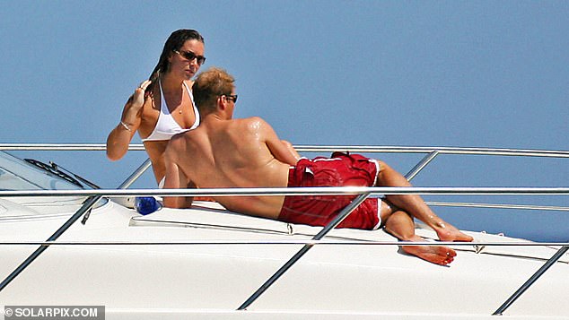 A young William and Kate on holiday in Ibiza in 2006