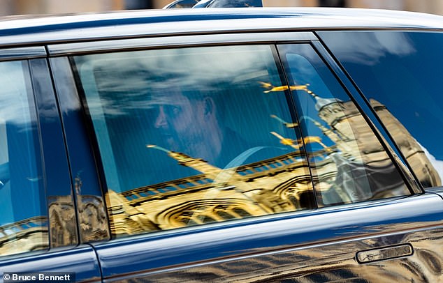 Prince Harry visited the late Queen's grave moments after touching down as he returned to Britain for the first time in five months