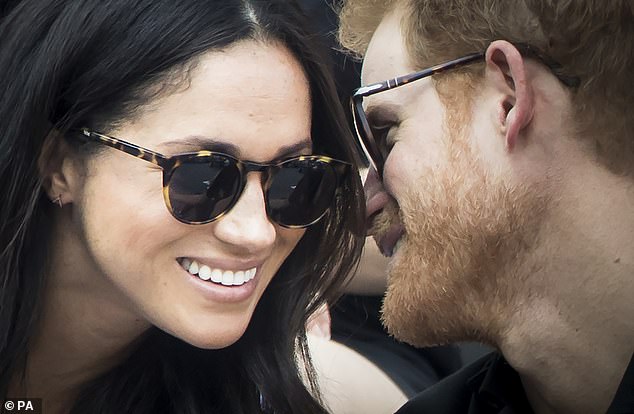 In Andrew Morton's Meghan: A Hollywood Princess, he wrote: 'The scene was set and Cupid's arrow was aquiver'