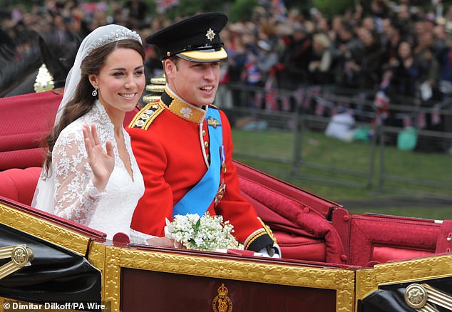 Like Diana and Charles, William and Kate rode through the streets of London in the 1902 State Landau, which is the largest and most splendid horse-drawn carriage used by the sovereign