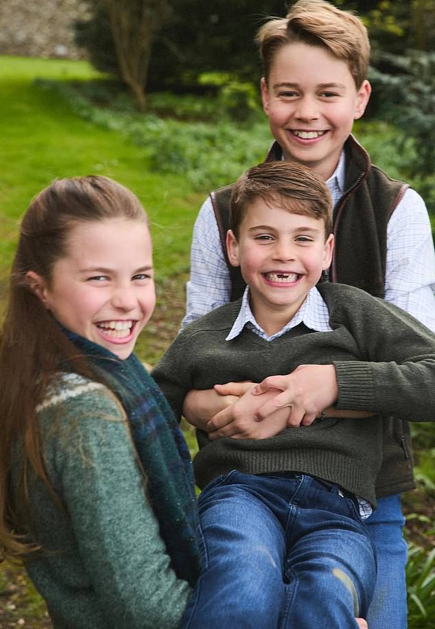 Harry feels his children are missing out on the extensive family network that his niece and nephews are enjoying, Prince George, 12, Princess Charlotte, ten, and Prince Louis, seven, who currently attend the same school