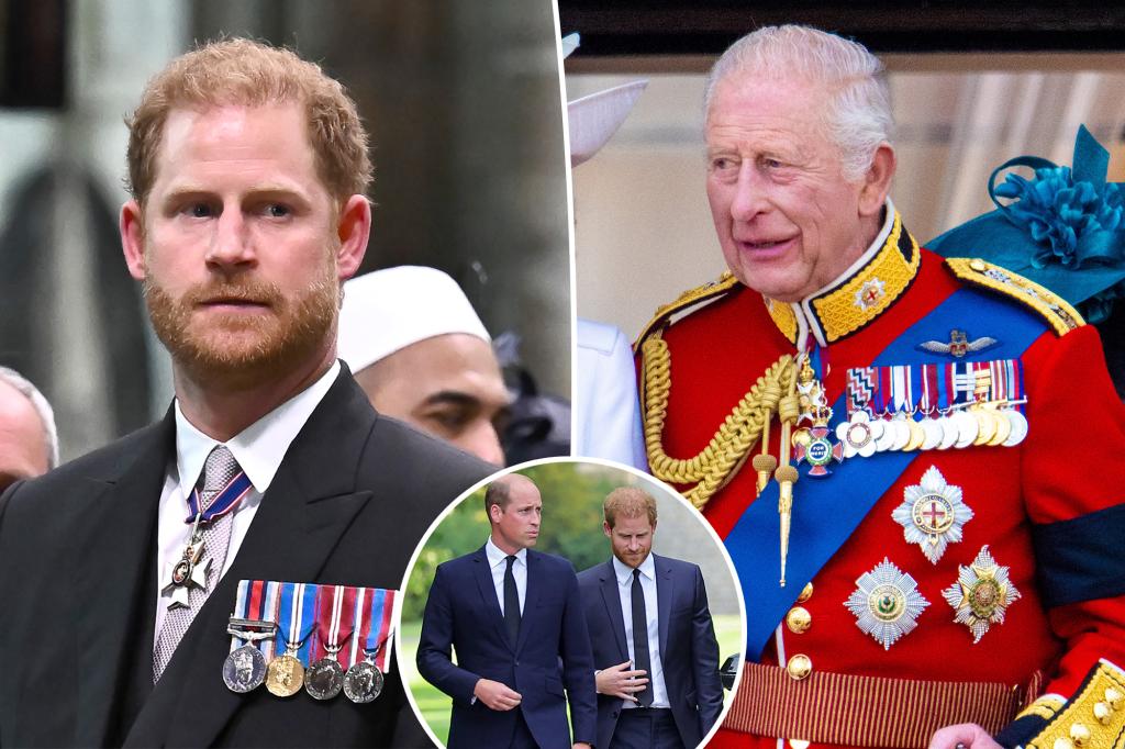 King Charles faces pushback over Harry peace talks as Prince William calls it a 'terrible idea': report