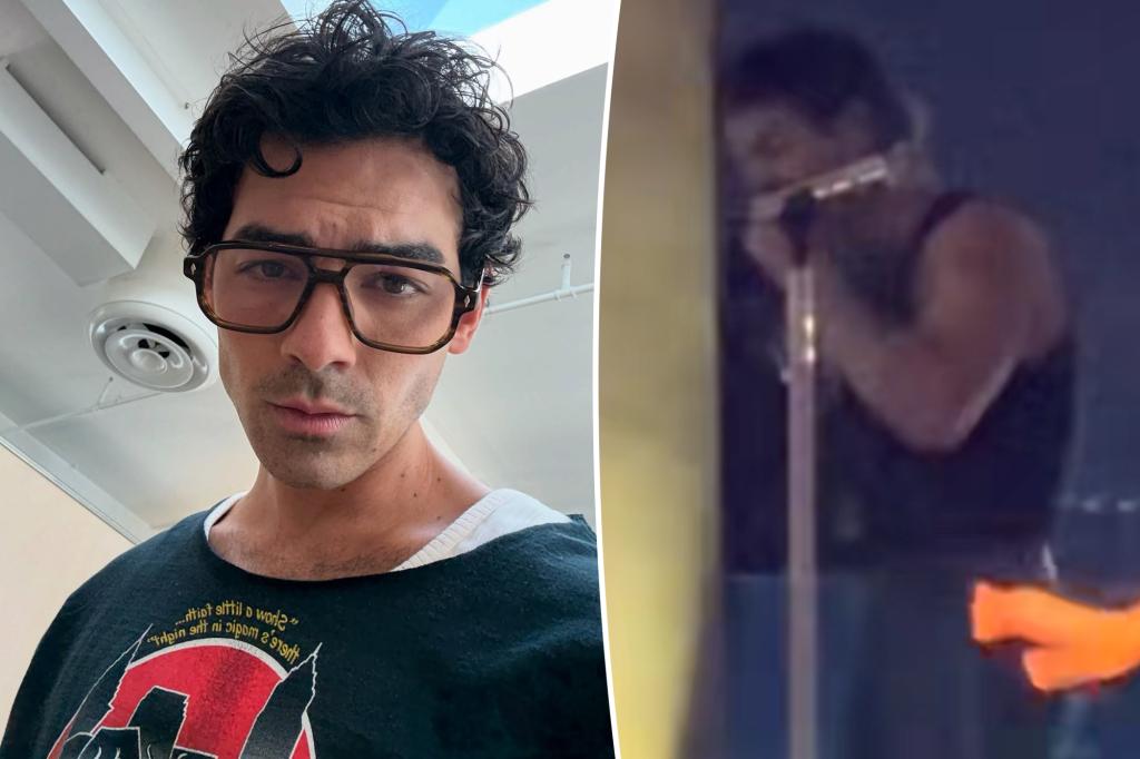 Joe Jonas shuts down theories about viral backstage video Joe Jonas shuts down theories about viral backstage video