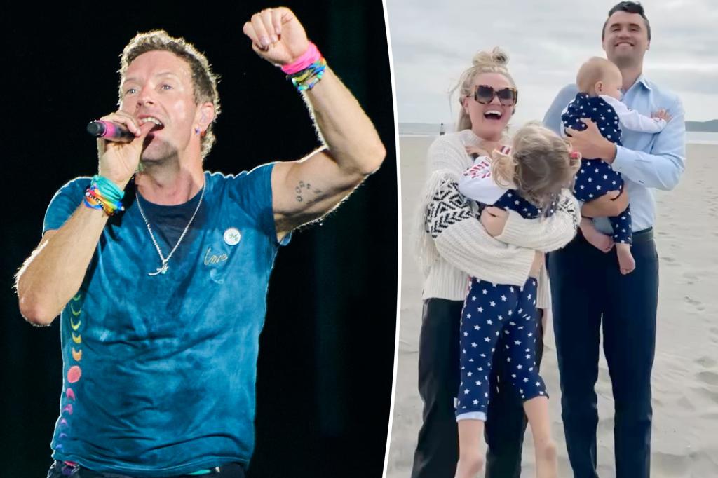 Coldplay asks fans to ‘send love’ to Charlie Kirk’s family Coldplay asks fans to 'send love' to Charlie Kirk's family