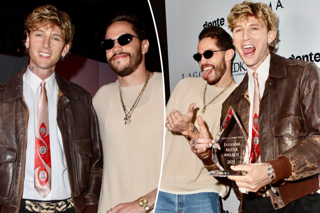 Why Pete Davidson looks up to 'great dad' Machine Gun Kelly
