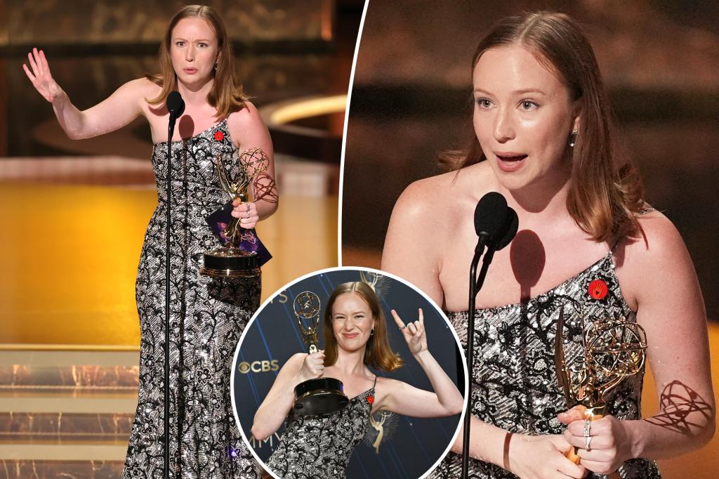 ‘Hacks’ star Hannah Einbinder blasted for controversial Emmys 2025 speech 'Hacks' star Hannah Einbinder blasted for controversial Emmys 2025 speech