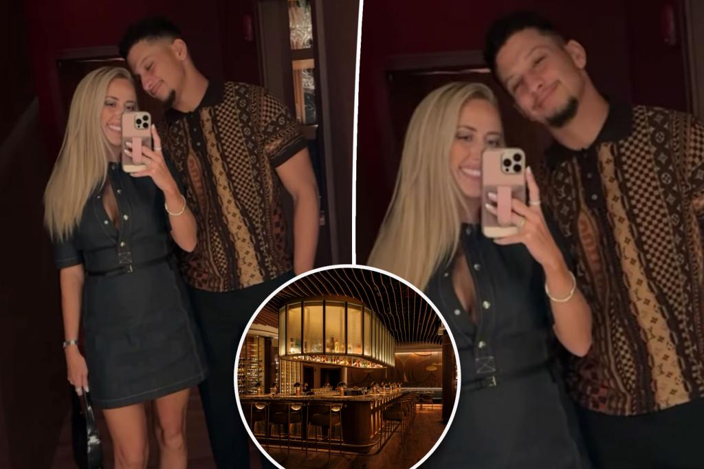 Patrick, Brittany Mahomes enjoy date night at his and Travis Kelce’s new restaurant Patrick, Brittany Mahomes enjoy date night at his and Travis Kelce's new restaurant