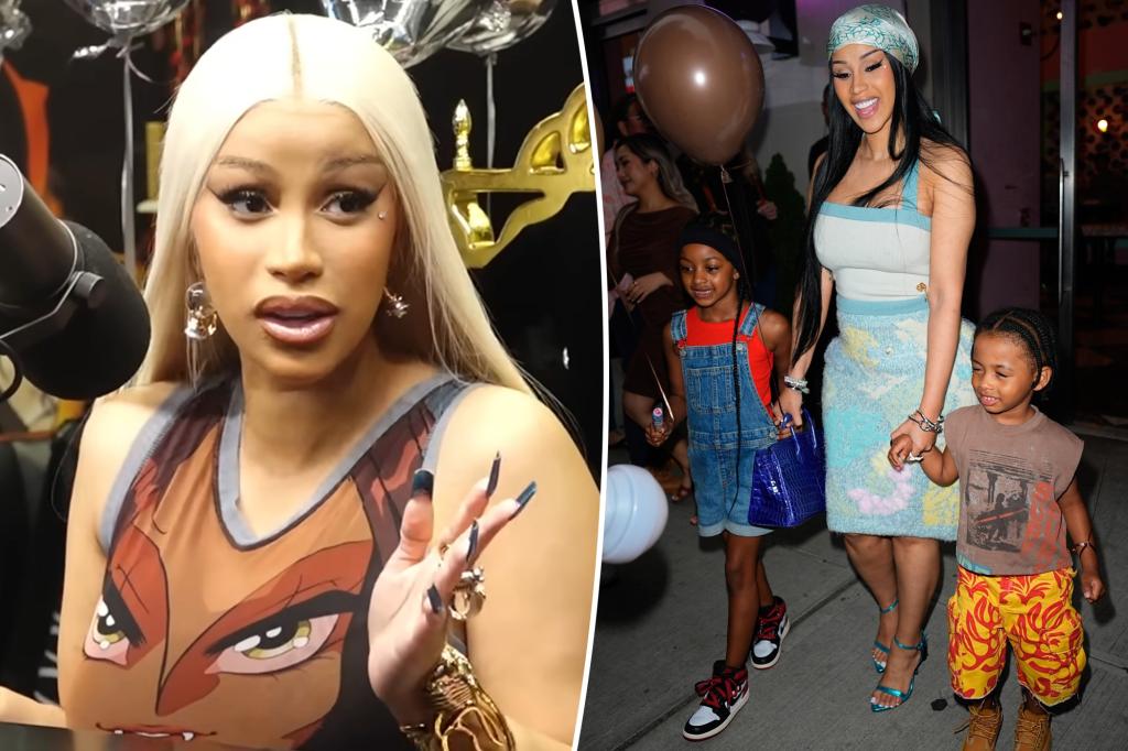 Pregnant Cardi B gets candid about childbirth, confesses second baby was ‘too big’ and ‘ripped’ her Pregnant Cardi B gets candid about childbirth, confesses second baby was 'too big' and 'ripped' her