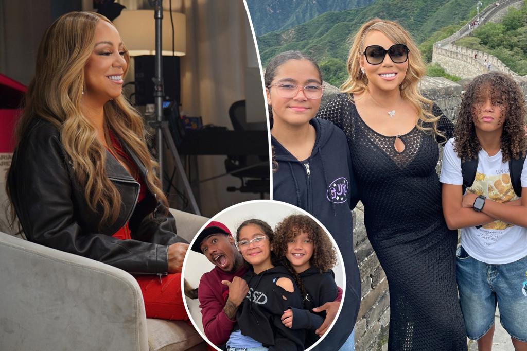 Mariah Carey bluntly reacts to Nick Cannon co-parenting question Mariah Carey bluntly reacts to Nick Cannon co-parenting question