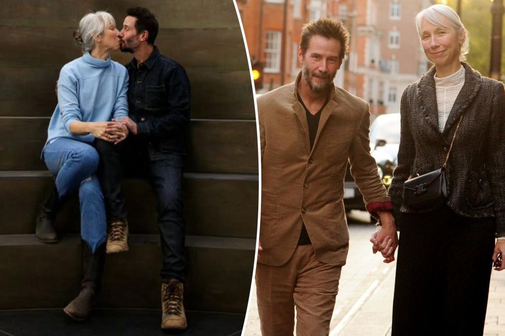 Keanu Reeves and Alexandra Grant address marriage rumors with cheeky kissing photo Keanu Reeves and Alexandra Grant address marriage rumors with cheeky kissing photo