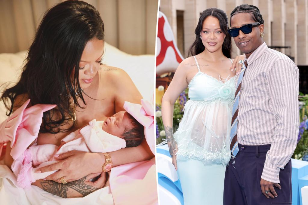 Rihanna gives birth, welcomes baby No. 3 with A$AP Rocky Rihanna gives birth, welcomes baby No. 3 with A$AP Rocky