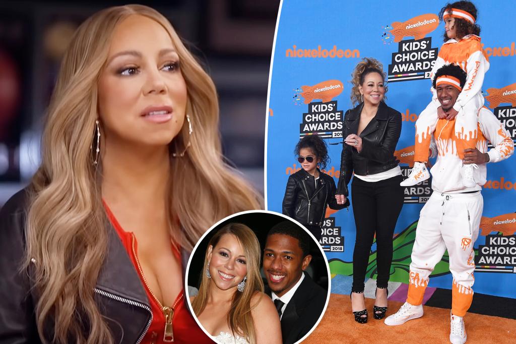 Mariah Carey dodges question about co-parenting with ex Nick Cannon