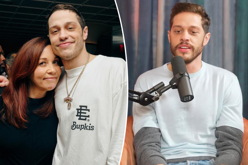 Pete Davidson recalls heart-wrenching moment with his mom that inspired his sobriety Pete Davidson recalls heart-wrenching moment with his mom that inspired his sobriety