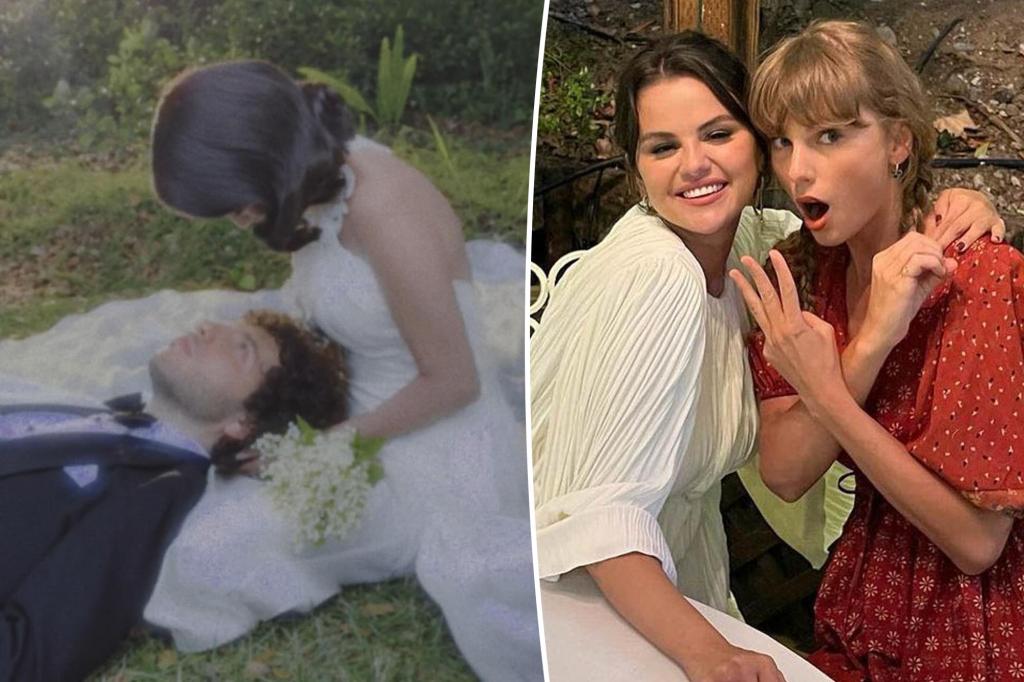 How Taylor Swift played a role at BFF Selena Gomez’s wedding to Benny Blanco How Taylor Swift played a role at BFF Selena Gomez's wedding to Benny Blanco