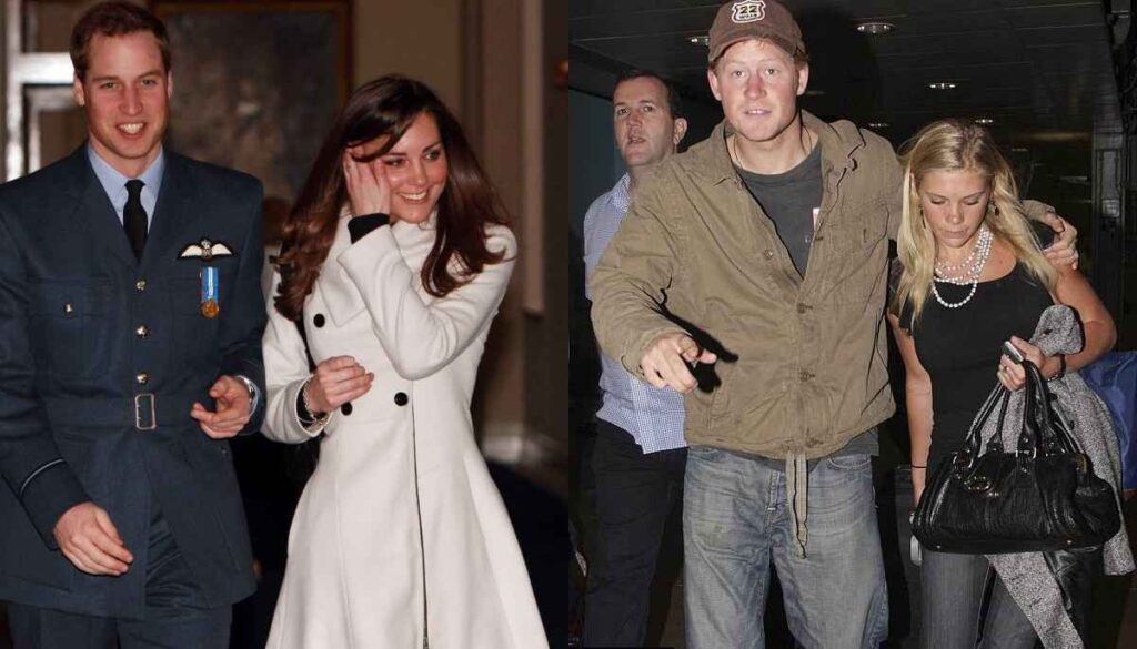 Prince William, Princess Kate's 'weird' moment with Prince Harry and his ex