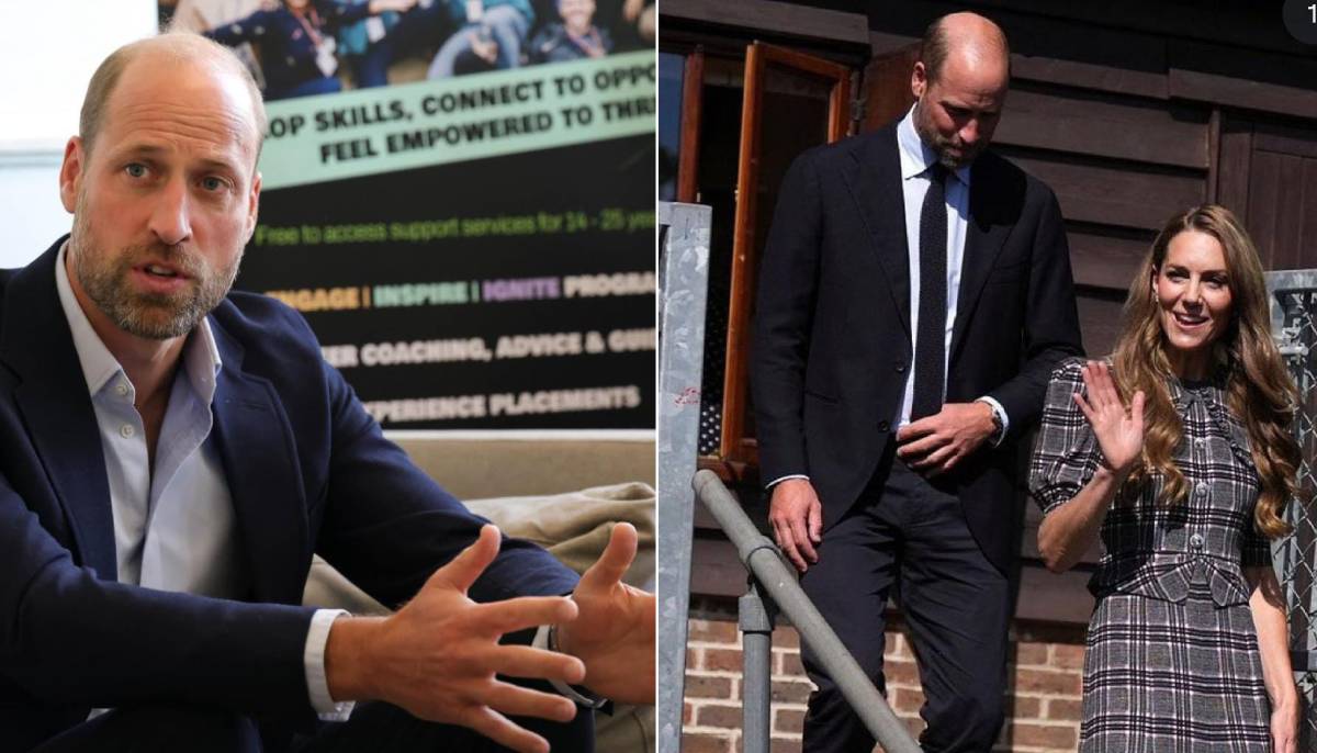 Prince William steps out solo in South London