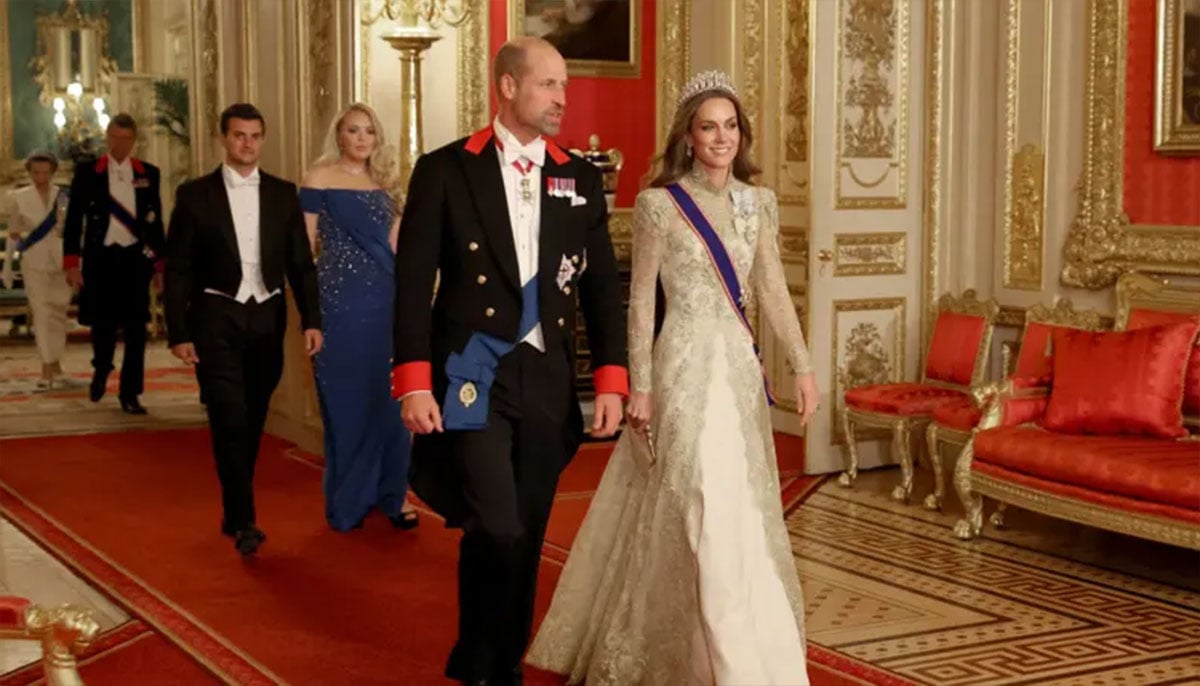 Prince William and Princess Kate step out in style