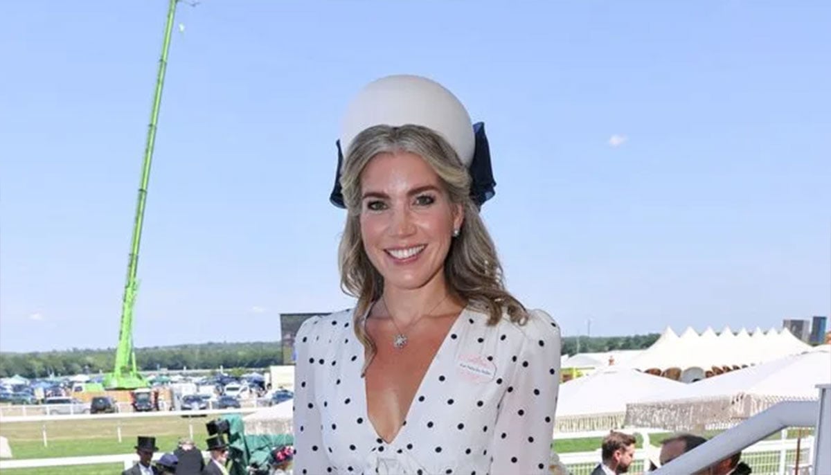 Natasha Archer makes a chic appearance at London Fashion Week