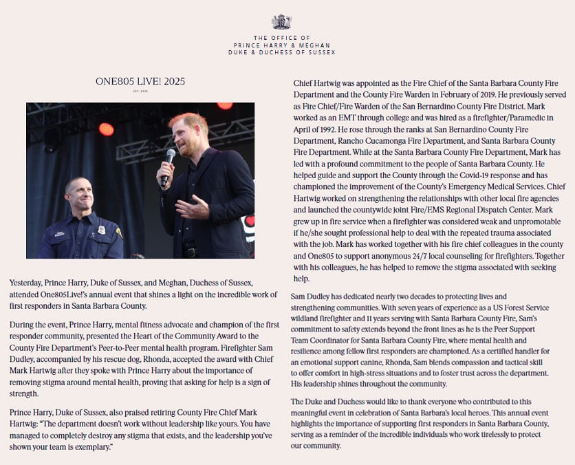 Prince Harry, Meghan release joint statement amid royal family setback