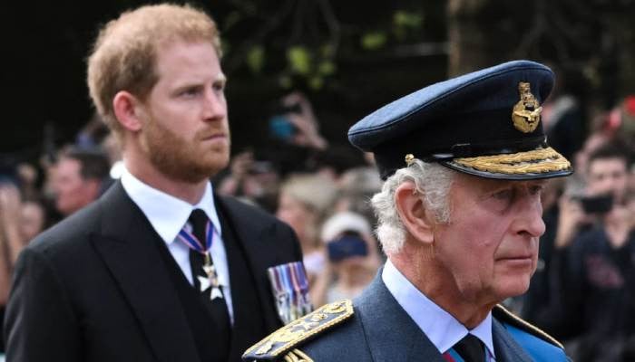 King Charles, Prince Harry reunion mocked in spitting image