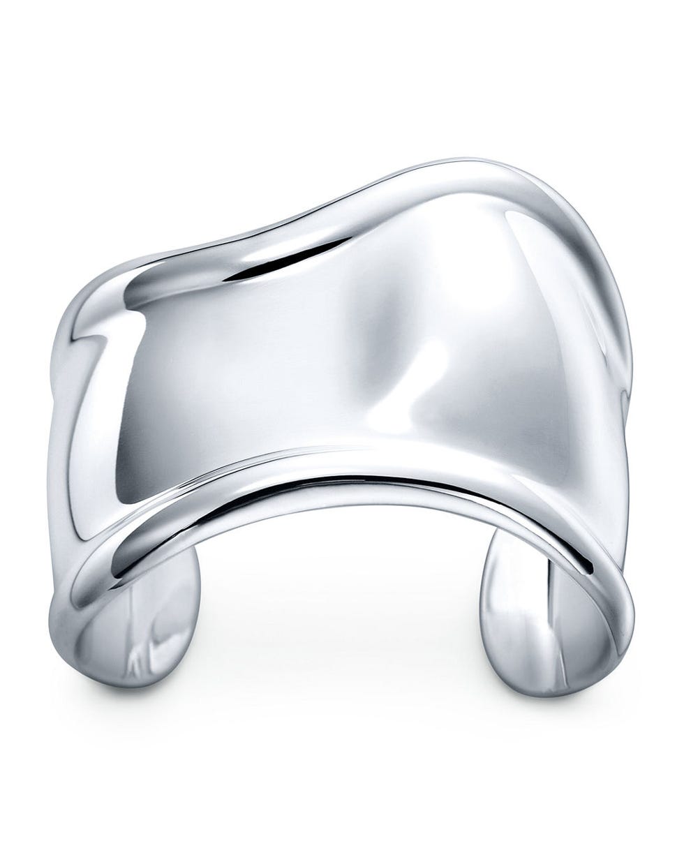 Small Bone Cuff in Sterling Silver